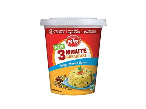 MTR 3 Minute Breakfast Magic Masala Upma, 80 g