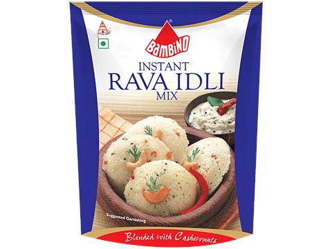 Bambino Instant Rava Idli Mix, 500 g