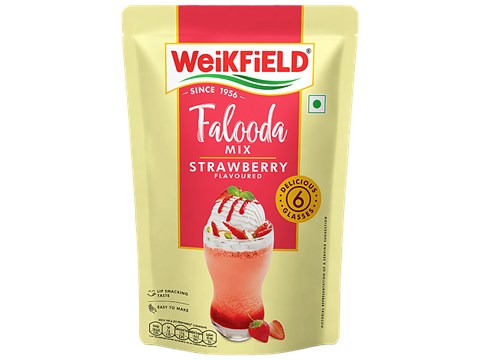 Weikfield Strawberry Flavoured Falooda Mix, 200 g