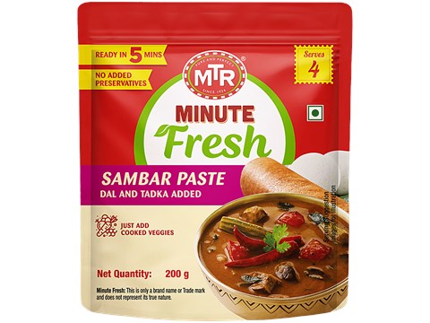MTR Fresh 5 Minutes Sambar Paste, 200 g