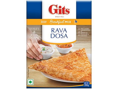 Gits Rava Dosa Breakfast Mix, 200 g