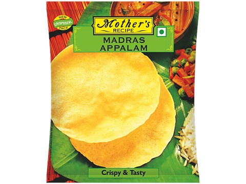 Mother's Recipe Madras Appalam, 100 g