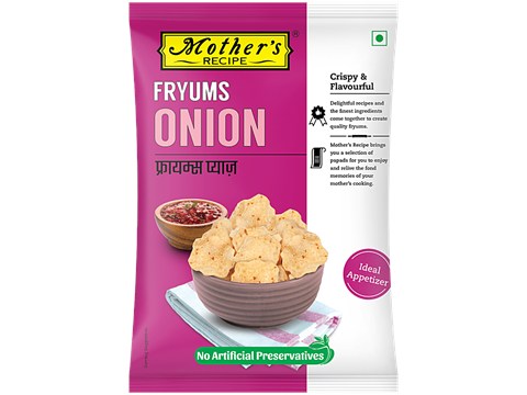 Mother's Recipe Onion Fryums, 100 g