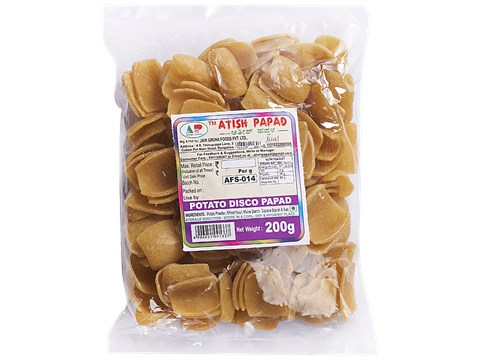 Atish  Papad - Potato Disco Papad, 200 g