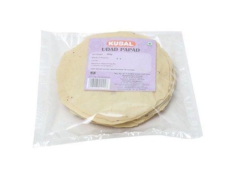 Kubal Udid Papad - Big, 200 g