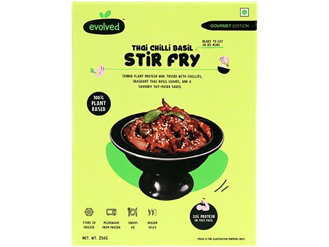 Evolved Foods Thai Chilli Basil Stir Fry, 250 g
