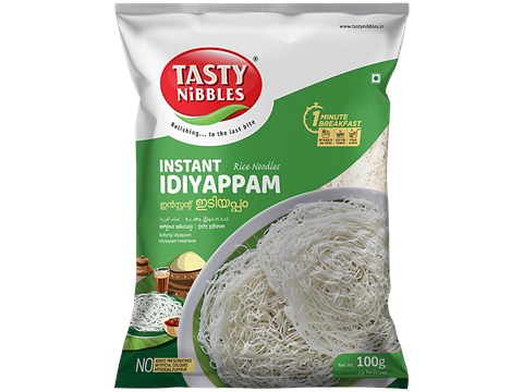 Tasty Nibbles Instant Rice Noodles Idiyappam - 1 Minute Breakfast, 100 g