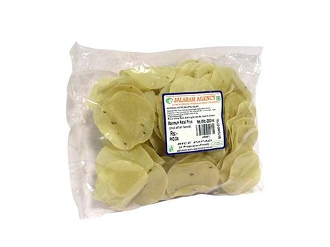 Jalaram Rice Papad - Plain, 200 g
