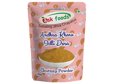Ask Foods Andhra Khara Chutney Powder, 100 g