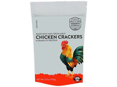Vinanth Chicken Crackers, 100 g