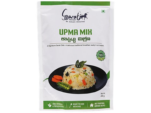 Sarati Instant Instant Upma Mix - Healthy Breakfast, 200 g