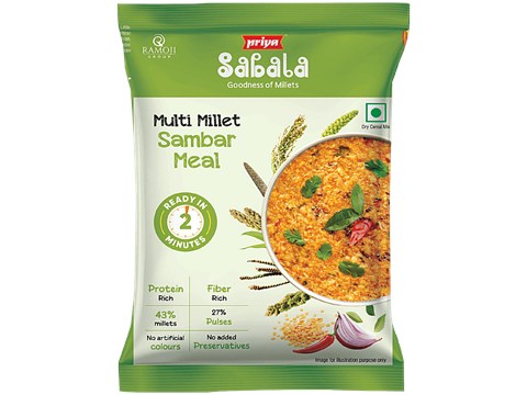 Sabala Multi Millet Sambar Meal, 60 g