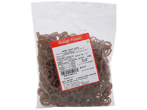 Balaji foods Fryums - Onion Rings, 200 g