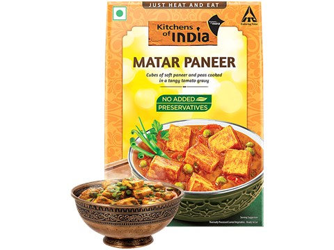 Kitchens Of India Matar Paneer - Just Heat & Eat, 285 g