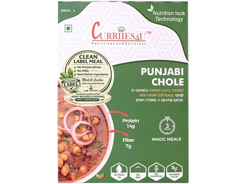 Curriies4u Punjabi Chole Authentic Masala, 300 g