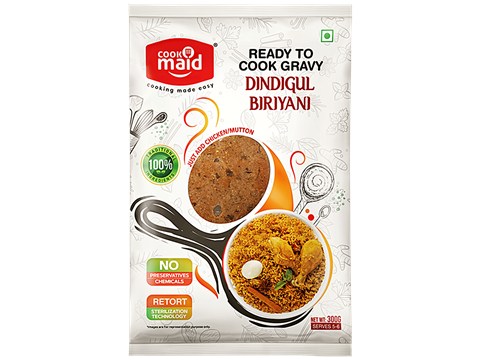COOKMAID Dindigul Biriyani - Ready To Cook Gravy, 300 g