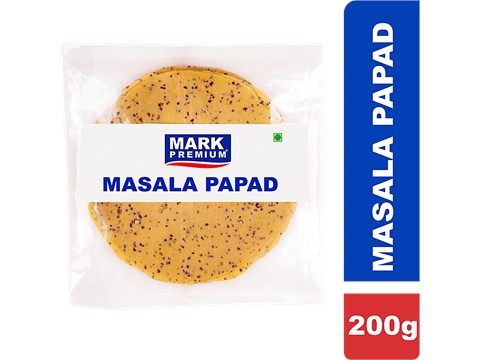 Mark Premium Papad - Masala, 200 g