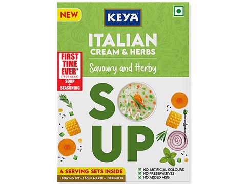 Keya Italian Soup - Cream & Herbs, 44 g
