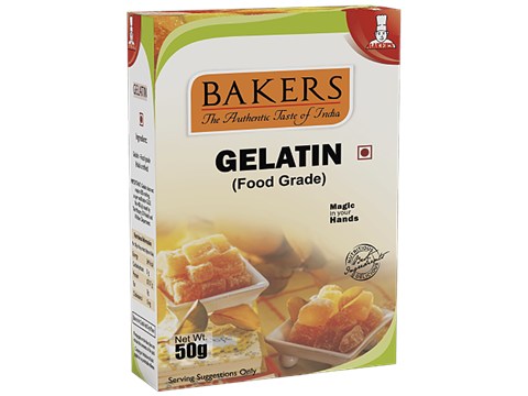 BAKERS Gelatin, 50 g