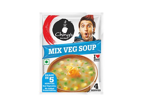 Ching's Secret Mix Veg Cook Up Soup, 55 g
