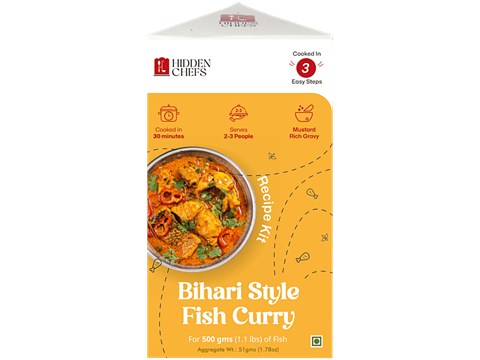 Hidden Chefs Bihari Style Fish Curry Recipe Kit, 51 g