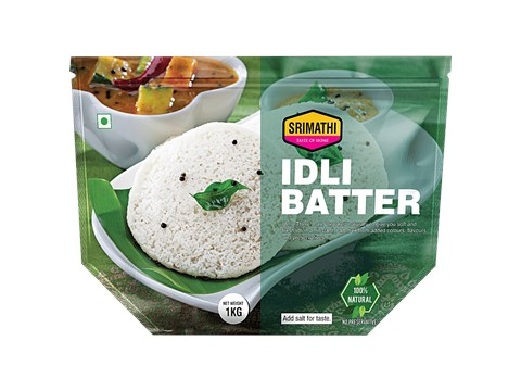 Srimathi Foods Idli Batter - Natural, No Preservatives, Need To Add Salt, 1 kg