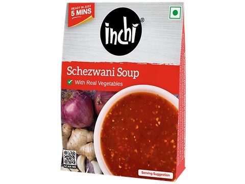 Inchi  Schezwani Soup With Real Vegetables - Cook-Up For Any-Time, Ready In 5 Minutes, 48 g