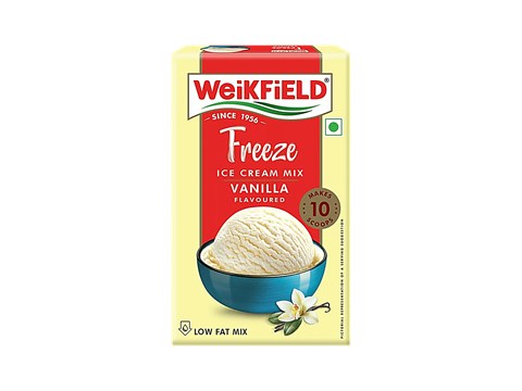 Weikfield Freeze Vanilla Flavoured Ice Cream Mix, 100 g