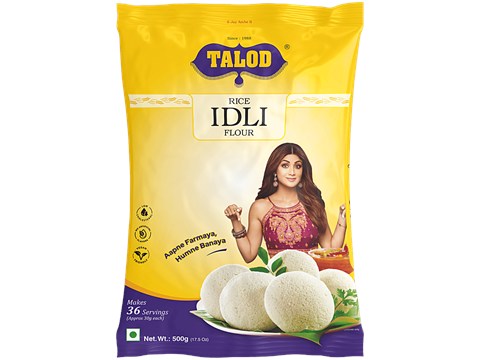 Talod Rice Idli Flour - Healthy & Tasty, Makes 36 Servings, 500 g