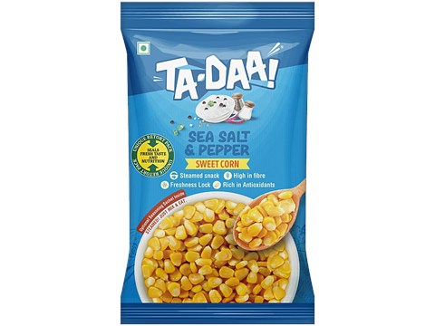 Tadaa Boiled Sweet Corn Kernel - Spice Up With Cheese And Herbs Seasoning, 225 g