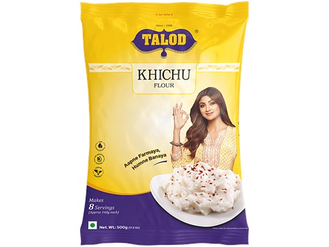 Talod Khichu Flour - Healthy & Tasty, Makes 8 Servings, 500 g