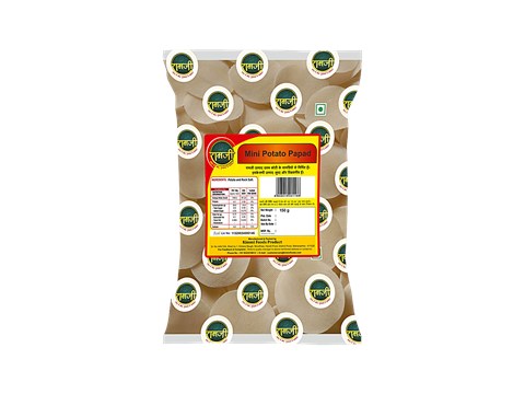 Ramji Mini Potato Papad, 150 g
