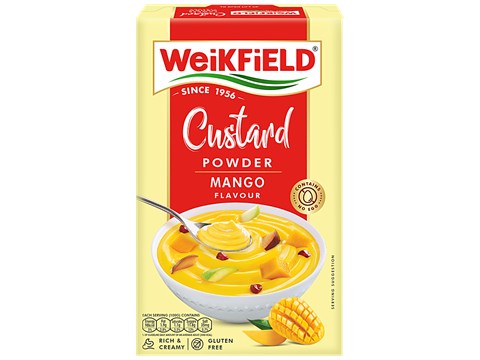 Weikfield Mango Flavour Custard Powder, 75 g