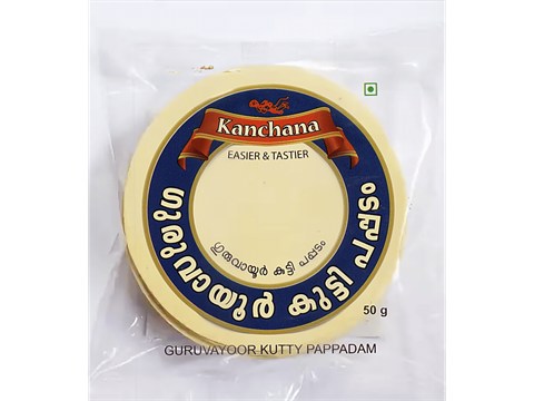 Kanchana Kutty Pappadam, 50 g