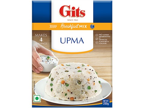 Gits Upma Breakfast Mix, 200 g