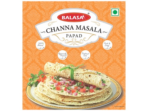 Balasa Papad - Channa Masala, 200 g