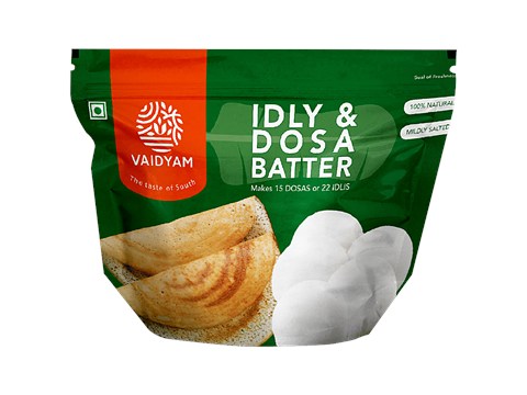 VAIDYAM Idly Dosa Batter - Natural, Mildy Salted, 1 kg