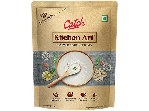 Catch Rich White Gourmet Gravy - Ready To Cook, 100 g