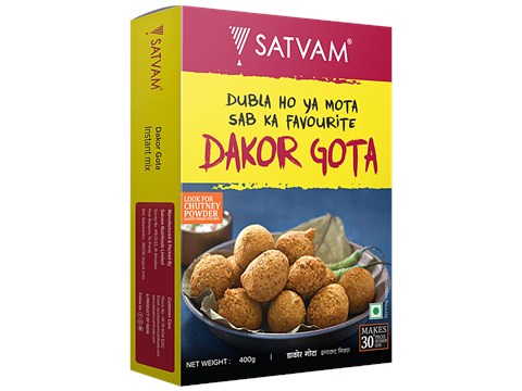 Satvam Dakor Gota - Instant Mix, 400 g