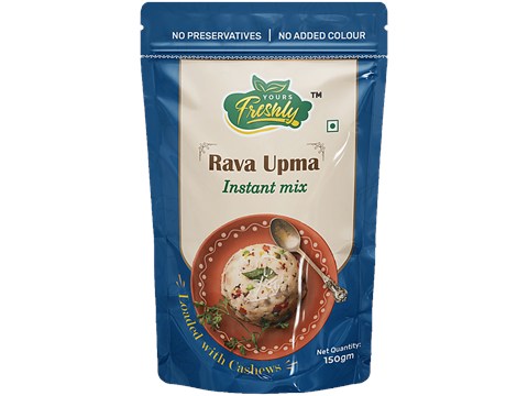 Yours Freshly Rava Upma Instant Mix, 150 g