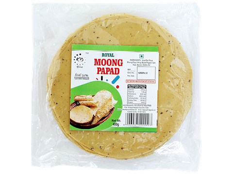 Royal Moong Papad, 400 g