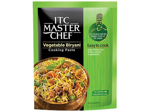 ITC Master Chef Vegetable Biryani Cooking Paste - Ready To Cook, 80 g