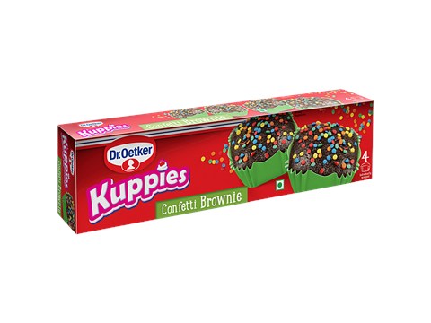 Dr.Oetker Kuppies Confetti Brownie, 148 g