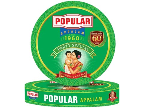 Popular Appalam - Party Special, 250 g