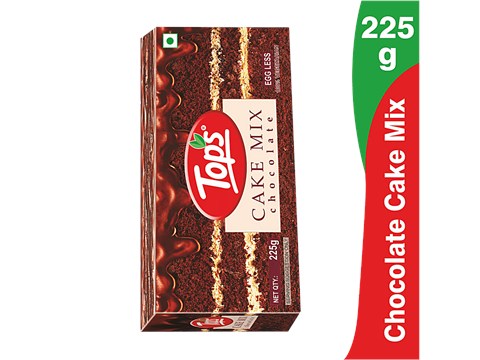 Tops Cake Mix - Pineapple, Vegetarian, Eggless, For Easy Baking At Home, 225 g