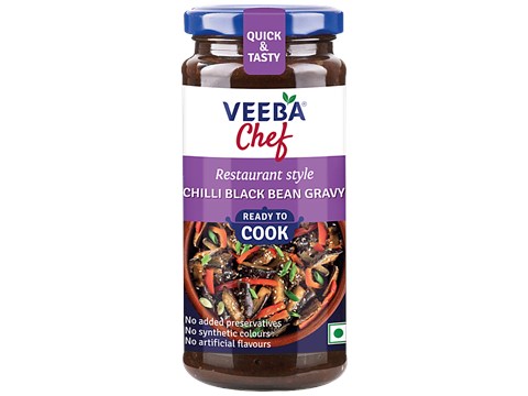 Veeba Chef Chilli Black Bean Gravy, 260 g