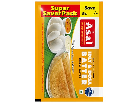 Asal Idly & Dosa Batter - Mildly Salted, Ready To Cook, 2 kg