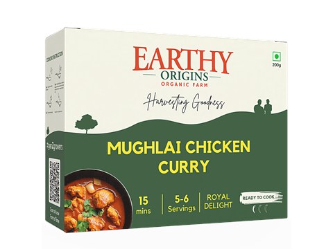 Earthy Origins Mughlai Chicken Curry Masala Paste - Ready To Cook, 200 g