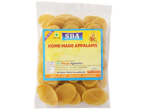 SDA  Pani Puri Papad, 200 g