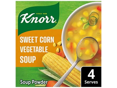 Knorr Sweet Corn Vegetables Soup Powder, 42 g